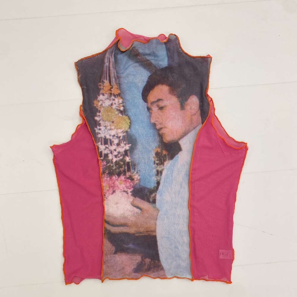 Graphic tank vintage